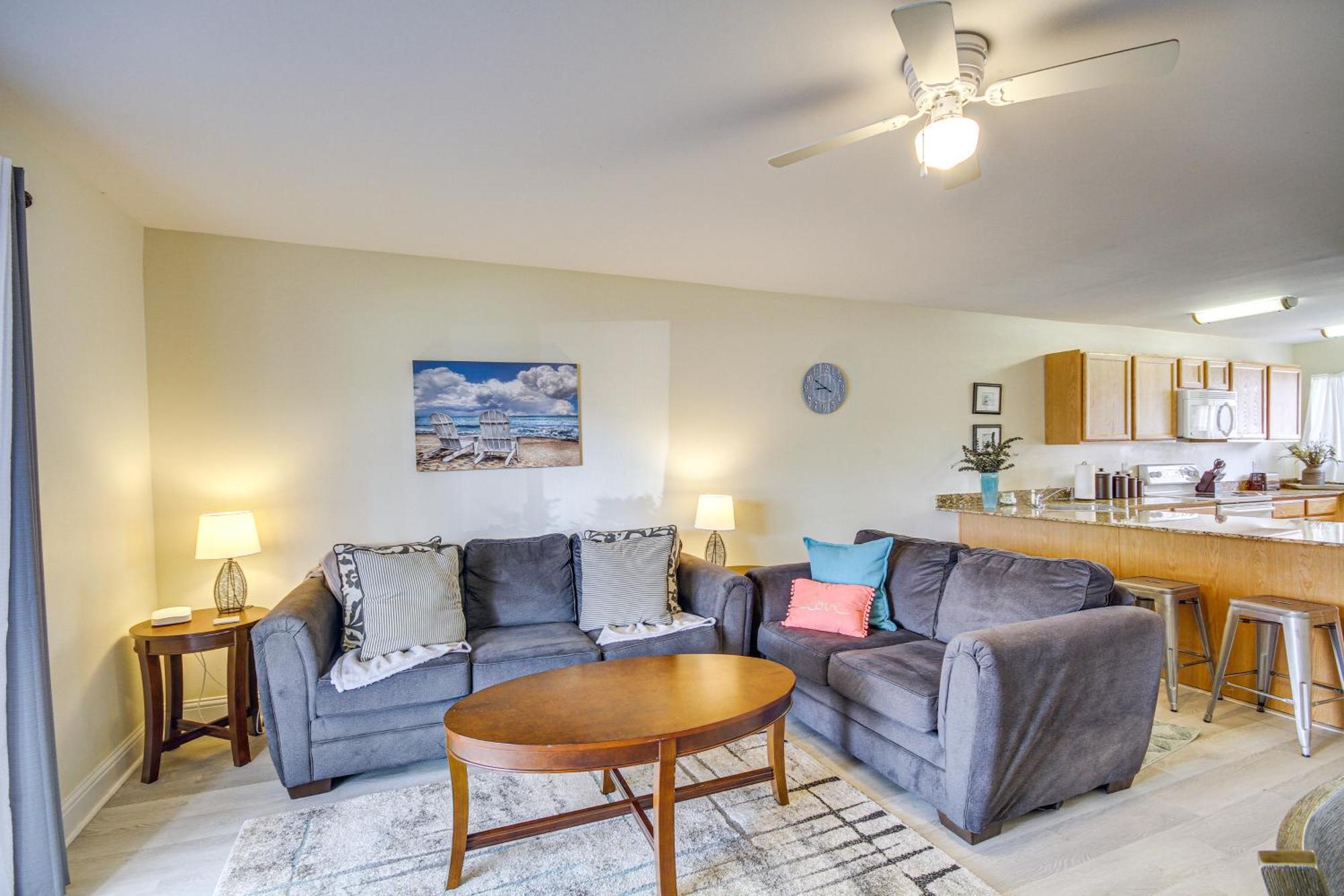 Airy Biloxi Condo With Patio Walk To Beach! ภายนอก รูปภาพ